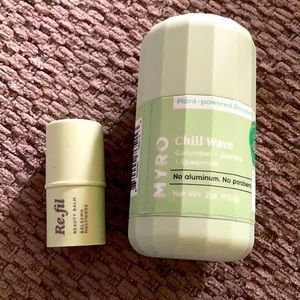 MYRO DEODERANT + REFILL BEAUTY BALM